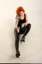 Zora Dual Pistols Pose 1